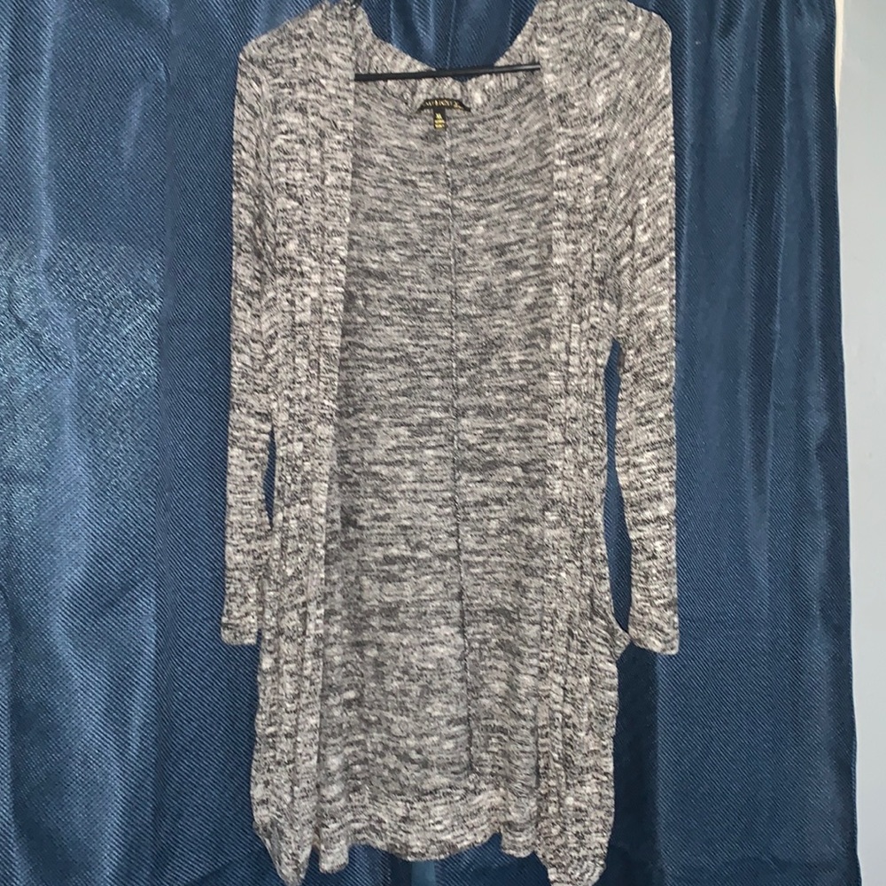 Grey cardigan
